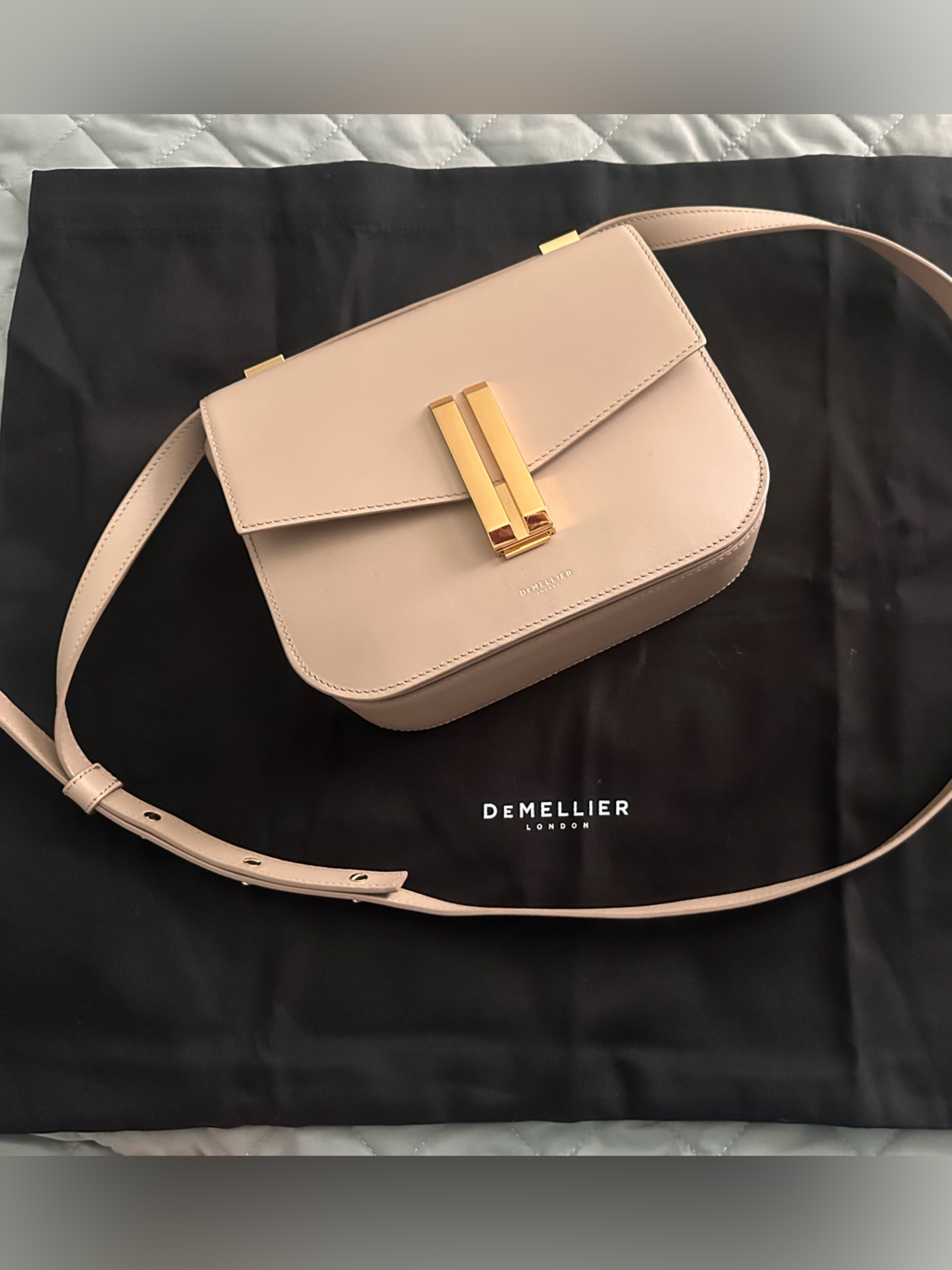 Demillier Vancouver Light Taupe Crossbody
